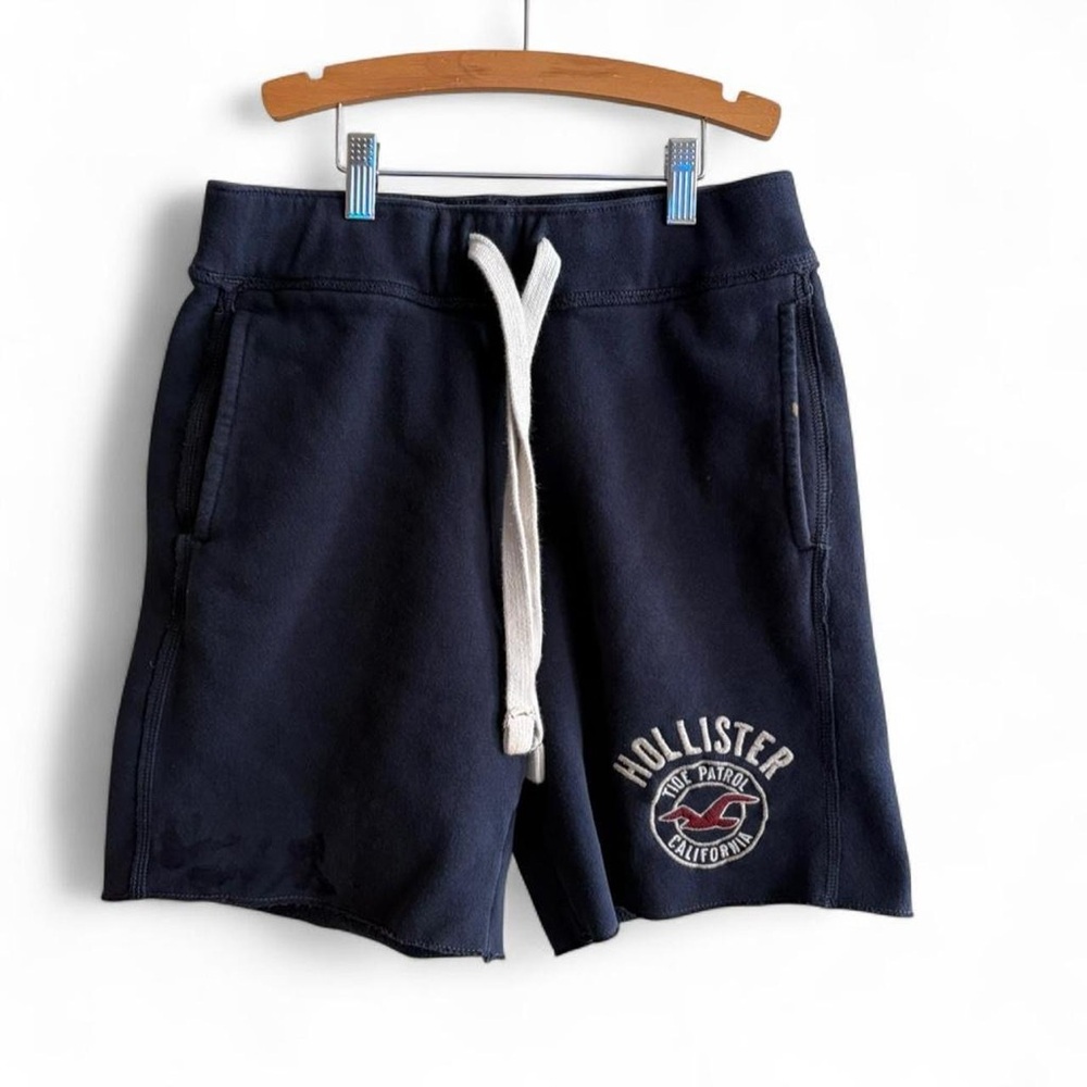 Hollister Navy Sweat Shorts Size XS